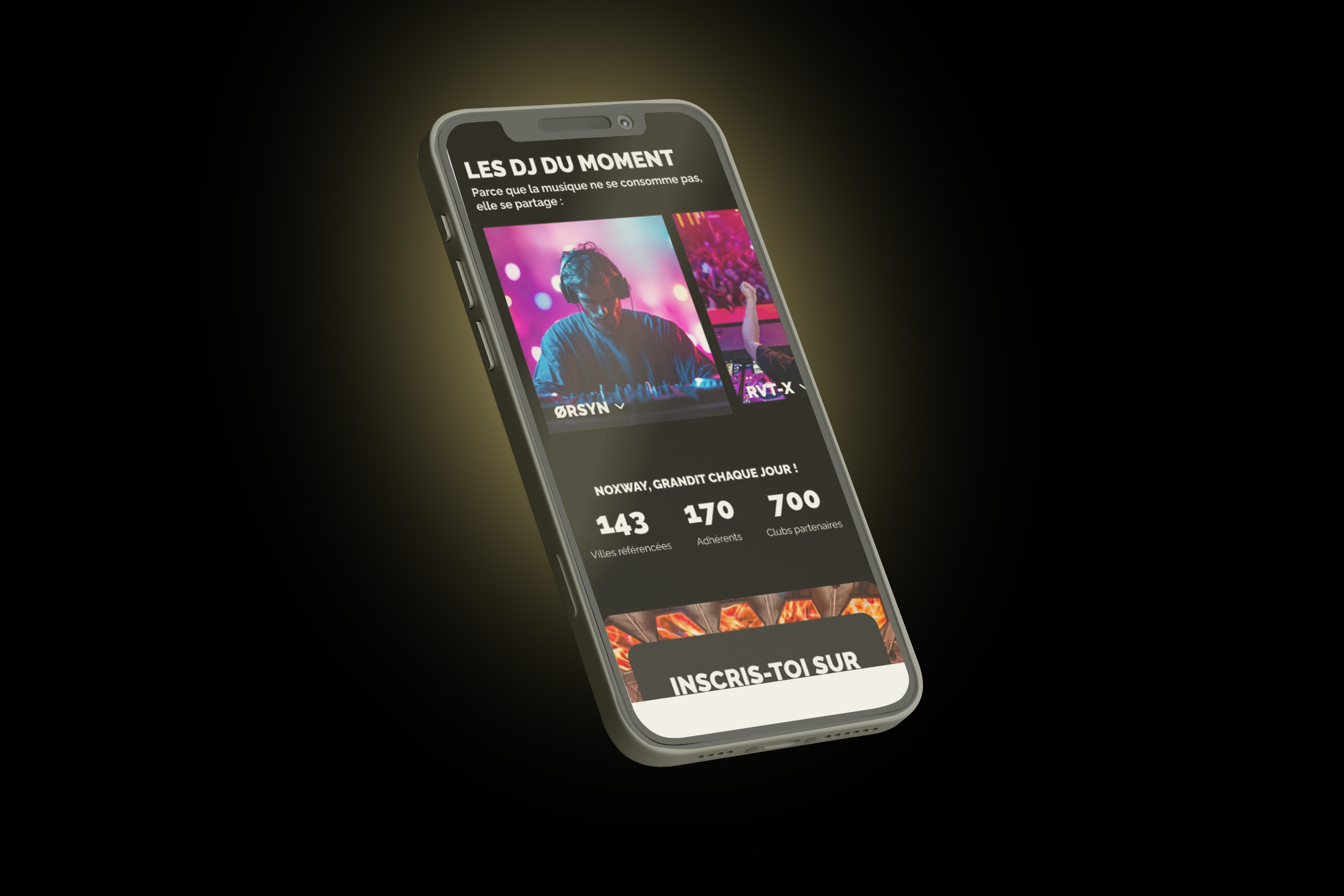 Espace professionnel DJ sur Noxway - Gérez vos dates et événements