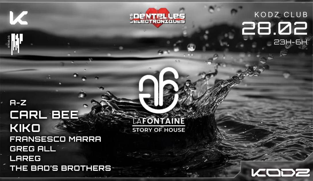 KODZ X LES DENTELLES ÉLÉCTRONIQUES