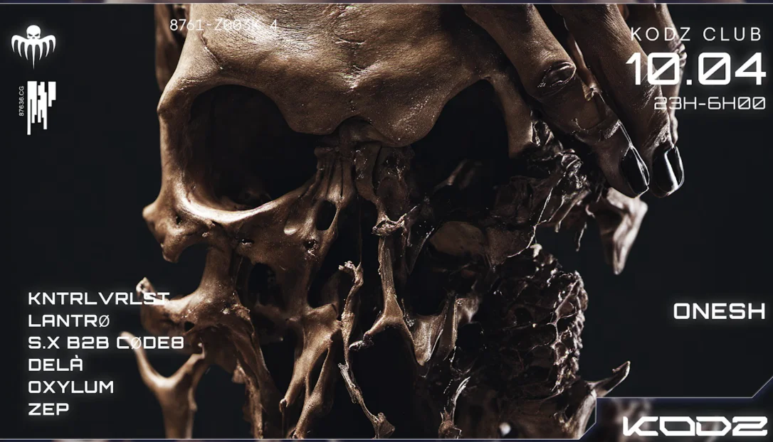 ONESH : KNTRLVRLST, LANTRO, S.X, CØDE8, DELÀ, OXYLUM & ZEP