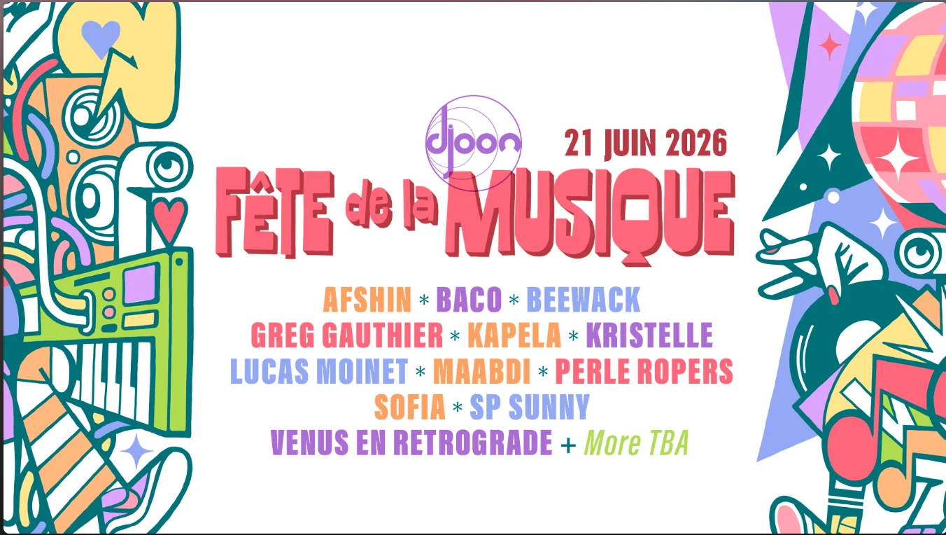 Fête De La Musique 2026 Au Djoon