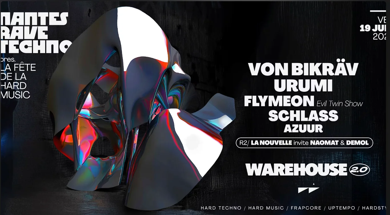 Fête De La Hard Music W/ Von Bikräv, Urumi, Schlass & More