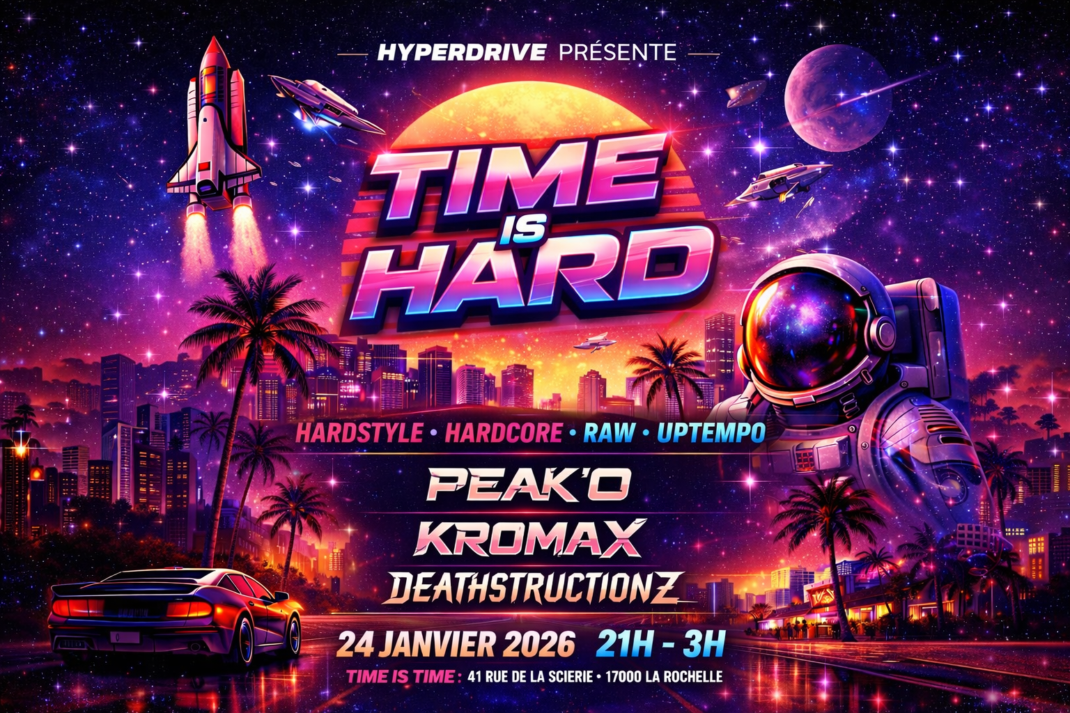 TIME IS HARD @Time Is Time, La Rochelle