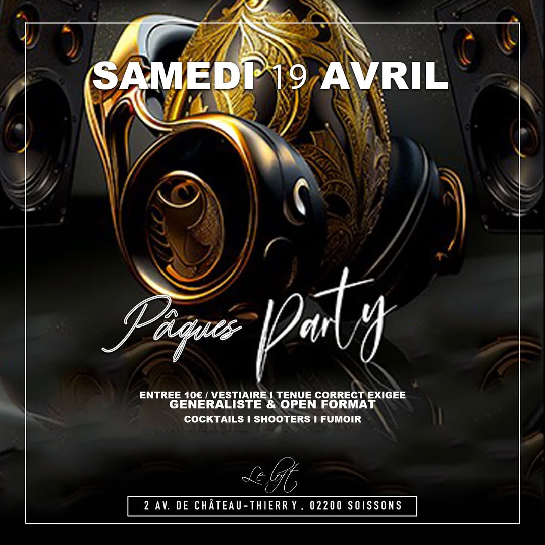🐰 PÂQUES PARTY 🐰